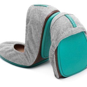Tieks Silverlake Grey Size 8 Vegan Slip On Foldable Ballet Shoes